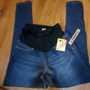 Hybrid &Co. Maternity Skinny Stretch Jean's Sz M